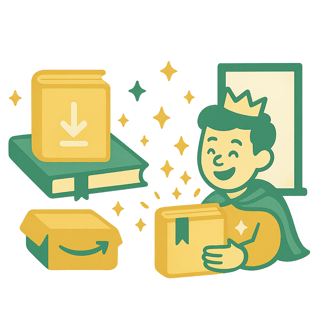 Receive Your Book in Various Formats